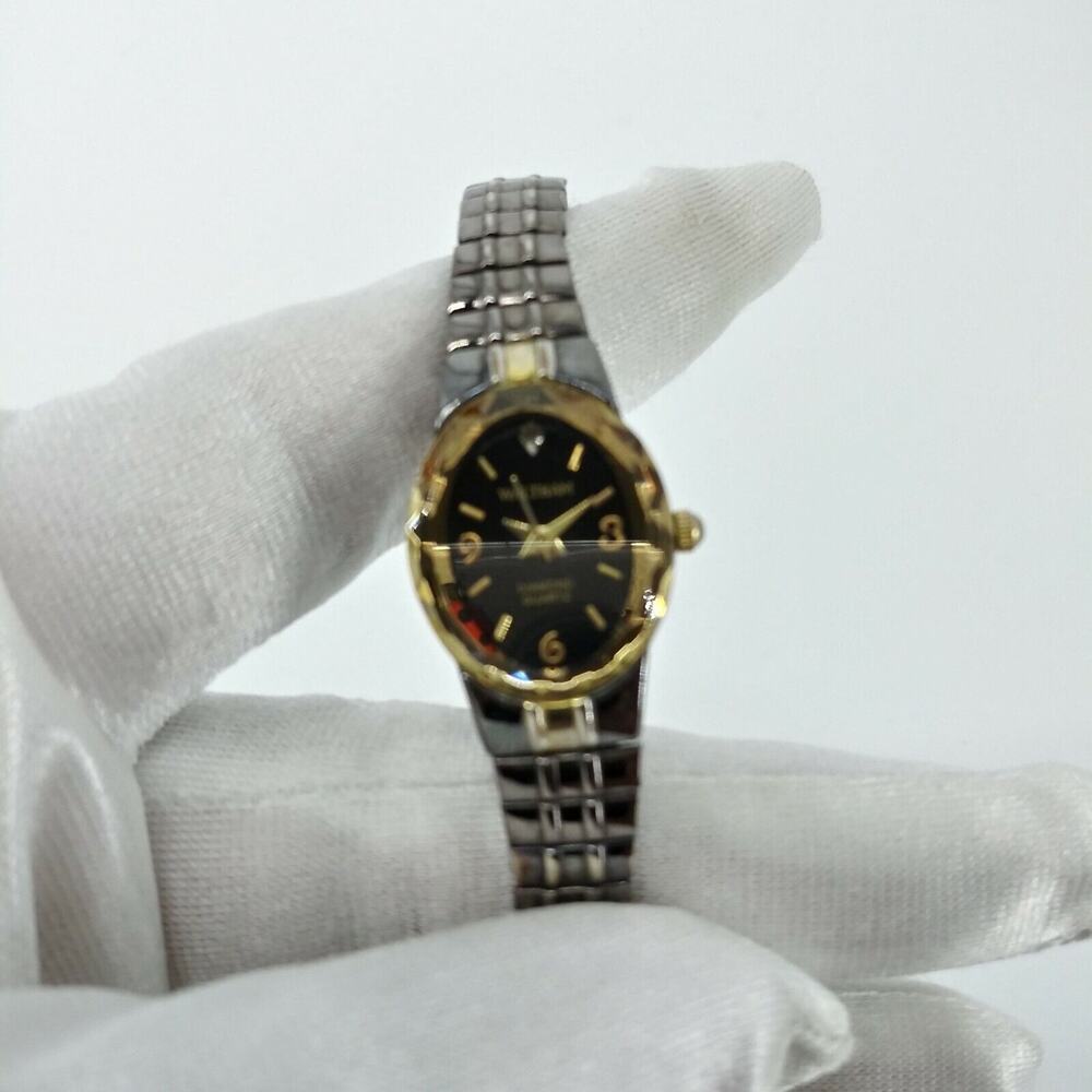 Waltham Diamond Womens Wristwatch Quartz Stainless Steel Back Japan Movt.